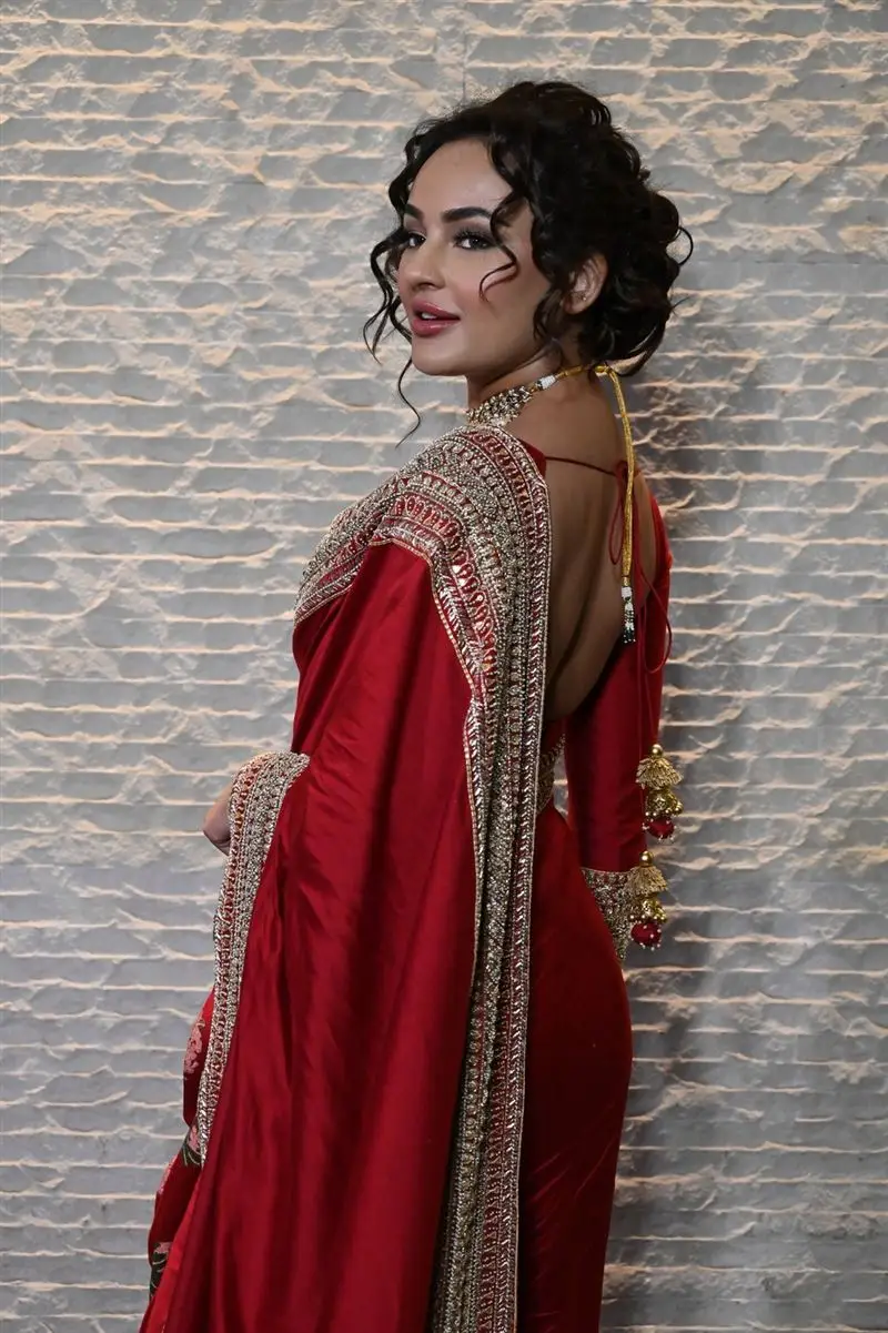 TELUGU ACTRESS SEERAT KAPOOR IN RED SAREE 15